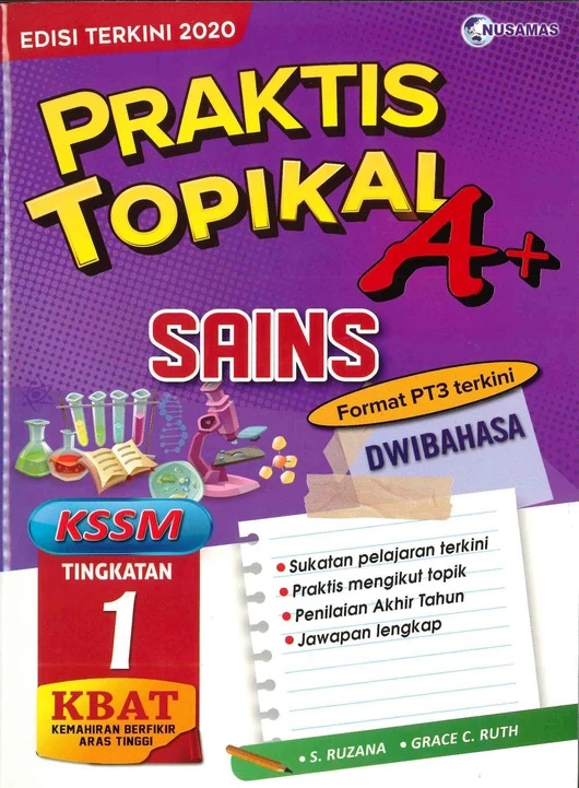 PRAKTIS TOPIKAL A+ SAINS TINGKATAN 1  No.1 Online Bookstore & Revision