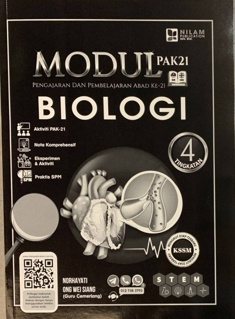 MODUL PAK 21 BIOLOGI (DWIBAHASA) (2021)  No.1 Online Bookstore