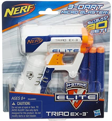 NERF N-STRIKE ELITE TRIAD EX-3 (A3845) - No.1 Online Bookstore ...