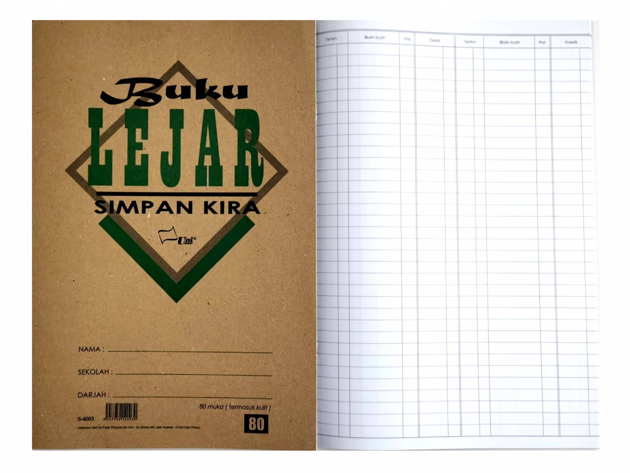 BUKU LEJAR SIMPAN KIRA - No.1 Online Bookstore & Revision Book Supplier