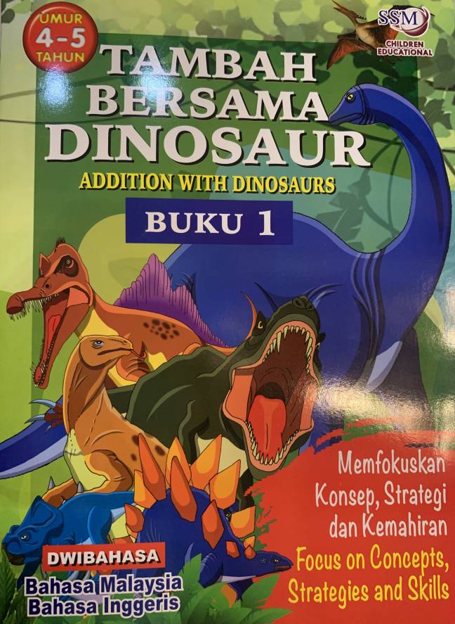 TAMBAH BERSAMA DINOSAUR BUKU 1