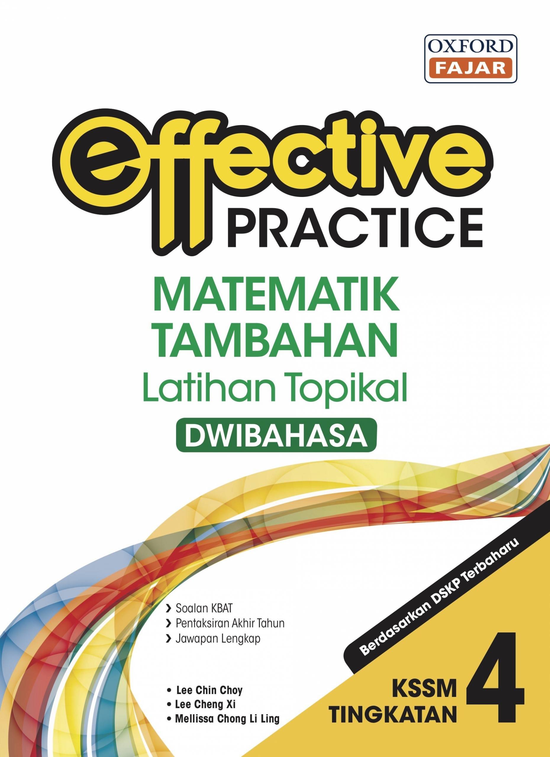 Buku Latihan Matematik Tambahan Form 4  Buku Teks Matematik Tambahan