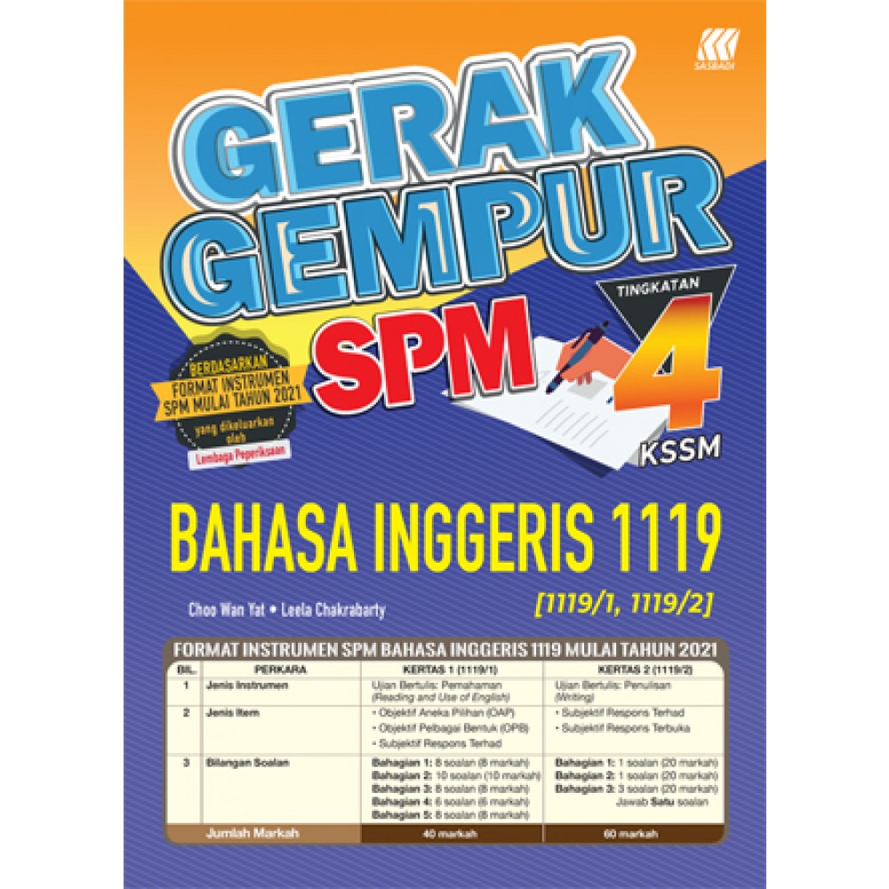 Bahasa Inggeris Tingkatan 4