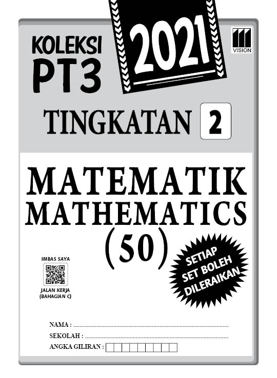 Pt3 2021 Format  Buku Latihan Buku Kerja Koleksi Pt3 2021 Matematik