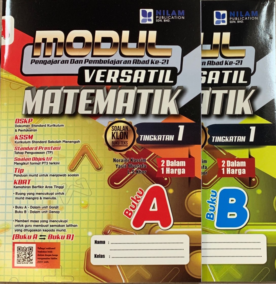 Model Versatil Buku Matematik Jawapan Blooaploaty