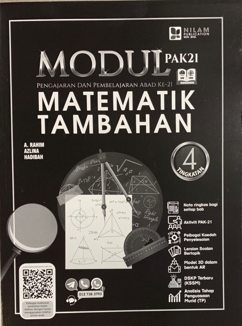 Buku Latihan Modul Pak21 Matematik Tingkatan 1  mowmalay