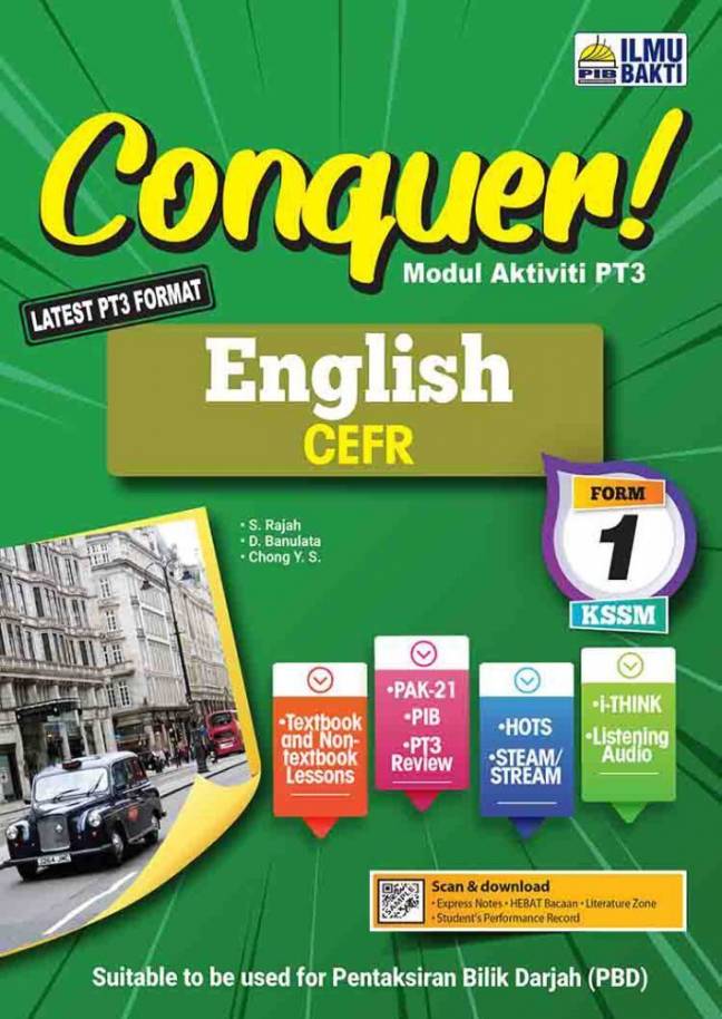 Jawapan Conquer English Form 1 – Buku Teks