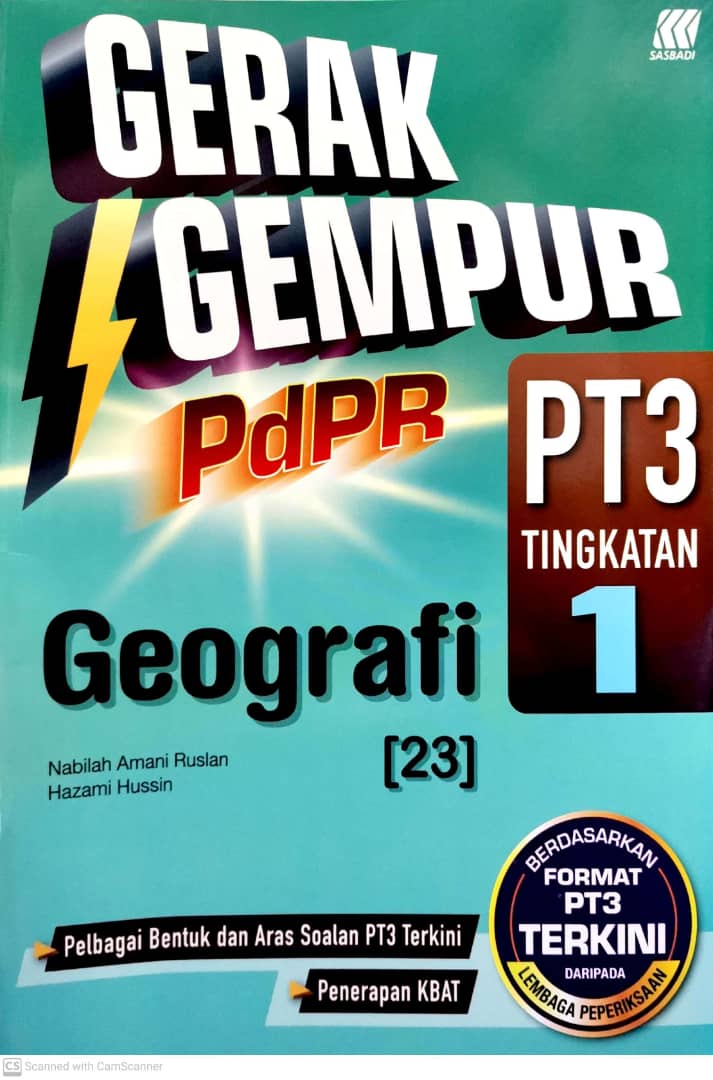 Gerak Gempur Pdpr Pt3 Geografi Tingkatan 1 No 1 Online Bookstore Revision Book Supplier Malaysia