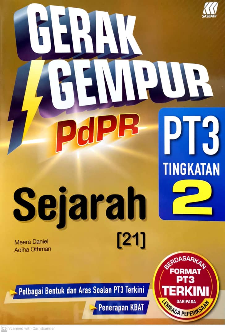 Gerak Gempur Pdpr Pt3 Sejarah Tingkatan 2 No 1 Online Bookstore Revision Book Supplier Malaysia