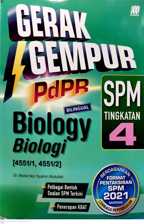 GERAK GEMPUR PDPR SPM BIOLOGI (DWIBAHASA) TINGKATAN 4 - No.1 Online ...