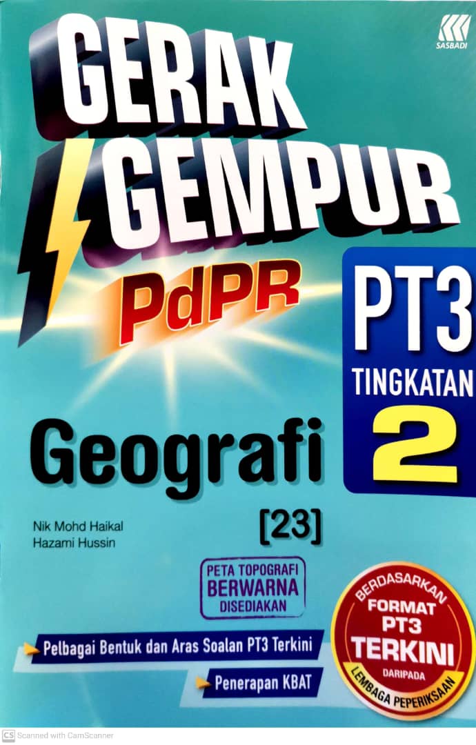 Gerak Gempur Pdpr Pt3 Geografi Tingkatan 2 No 1 Online Bookstore Revision Book Supplier Malaysia