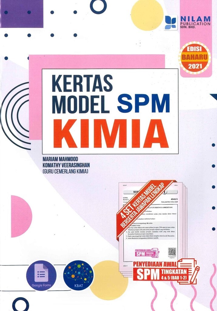2021 Buku Latihan Kerja Kertas Model Spm Kimia No 1 Online Bookstore Revision Book Supplier Malaysia