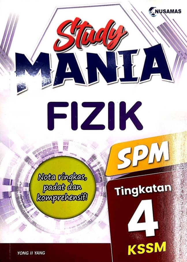 BUKU KERJA/LATIHAN STUDY MANIA FIZIK SPM TINGKATAN 4 2022 - No.1 Online ...