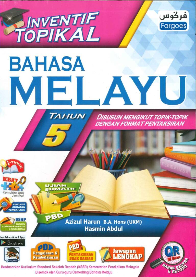 BUKU KERJA / LATIHAN INVENTIF TOPIKAL BAHASA MELAYU TAHUN 5 2022 - No.1 ...