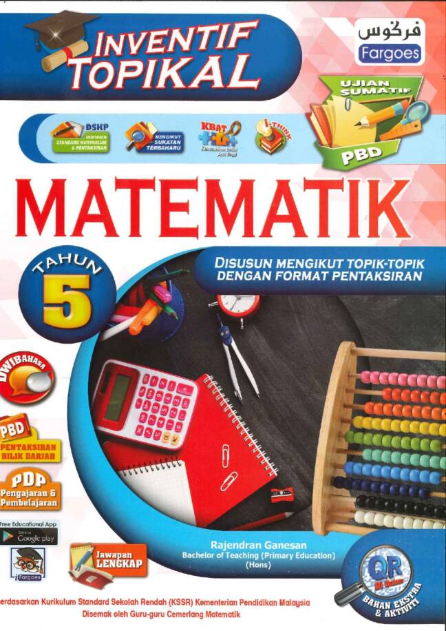 BUKU KERJA / LATIHAN INVENTIF TOPIKAL MATEMATIK TAHUN 5 2022 - No.1 ...