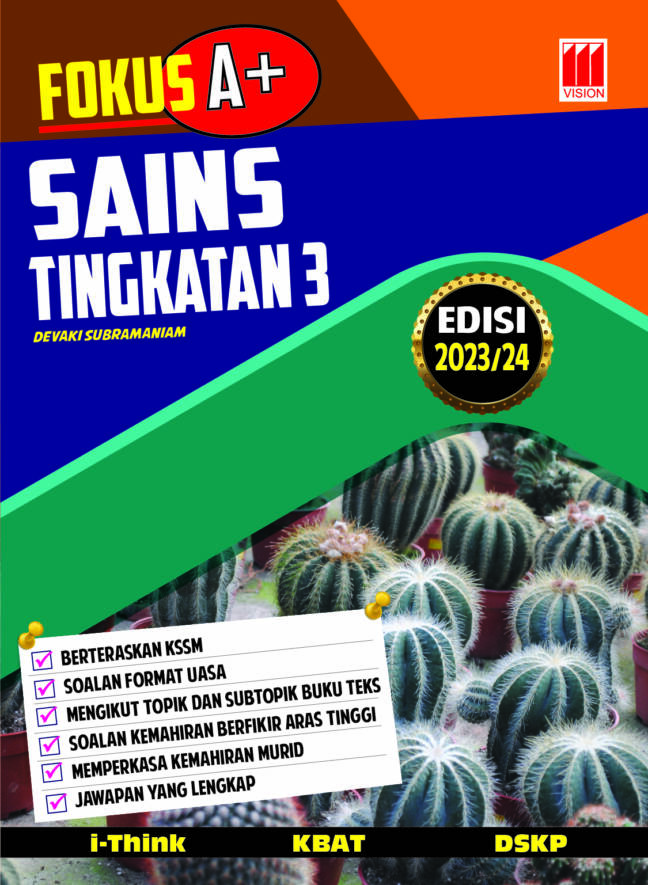 Buku Kerja Latihan Fokus A Kssm Sains Tingkatan No Online Bookstore Revision