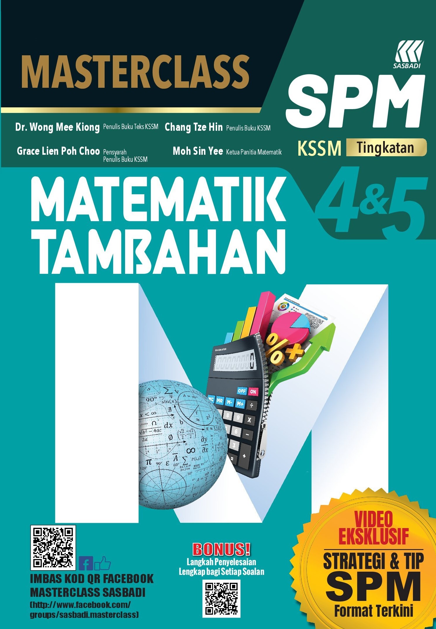 BUKU KERJA / LATIHAN MASTERCLASS SPM MATEMATIK TAMBAHAN 2023 - No.1 ...