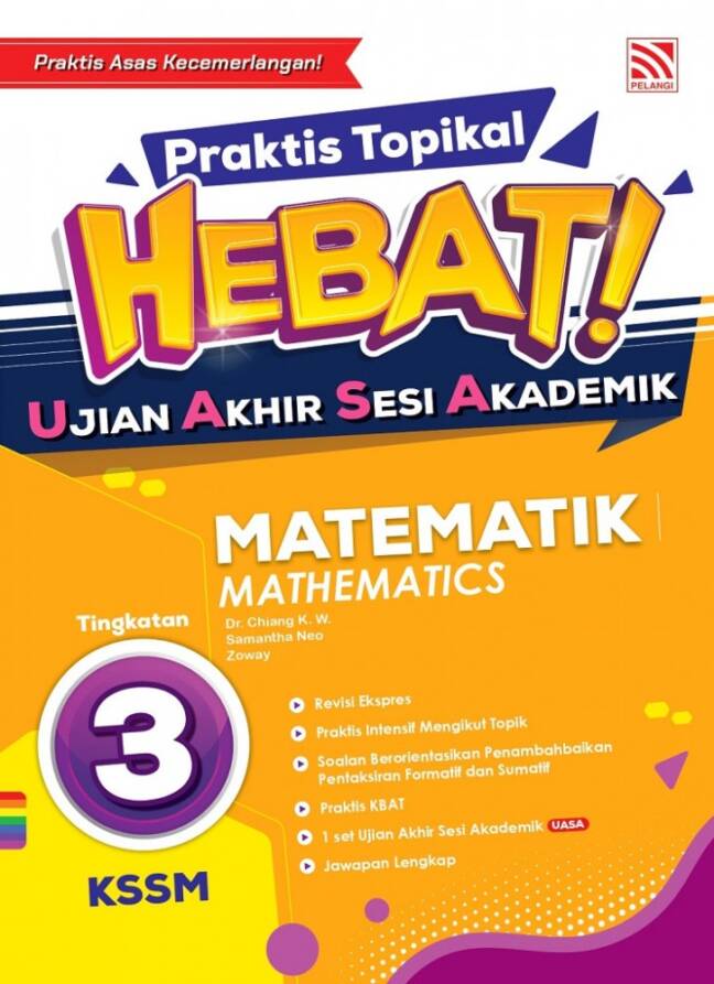 BUKU KERJA / LATIHAN PRAKTIS TOPIKAL HEBAT UASA KSSM 2023 MATEMATIK ...