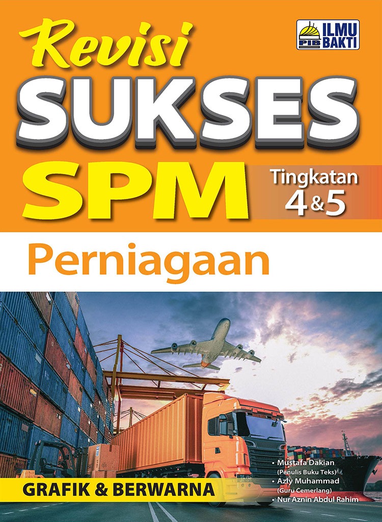 BUKU KERJA / LATIHAN 2023 REVISI SUKSES SPM PERNIAGAAN TINGKATAN 4 & 5 ...