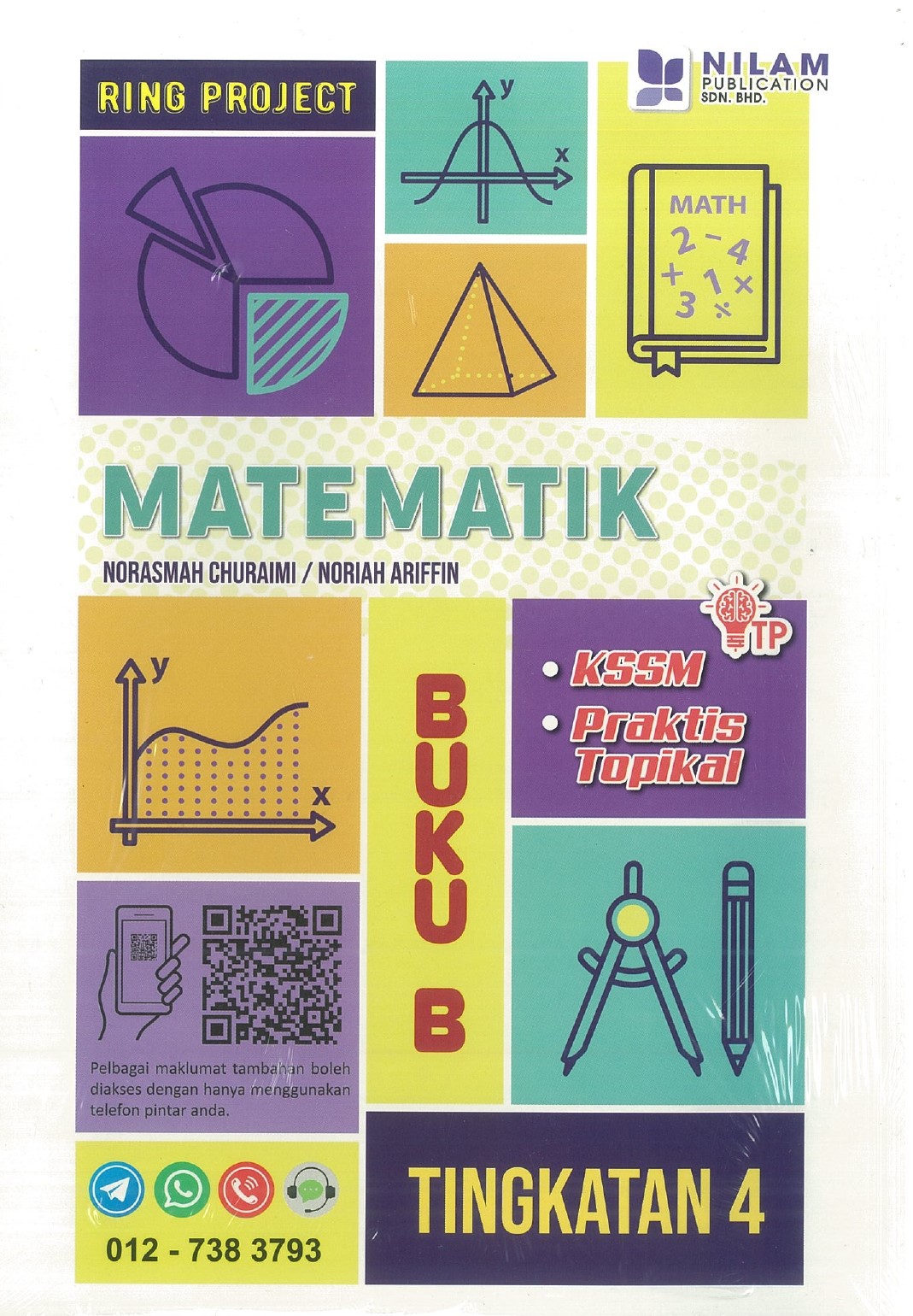 Buku Kerja & Latihan 2023 Ring Project Matematik Tingkatan 4 A+b - No.1 