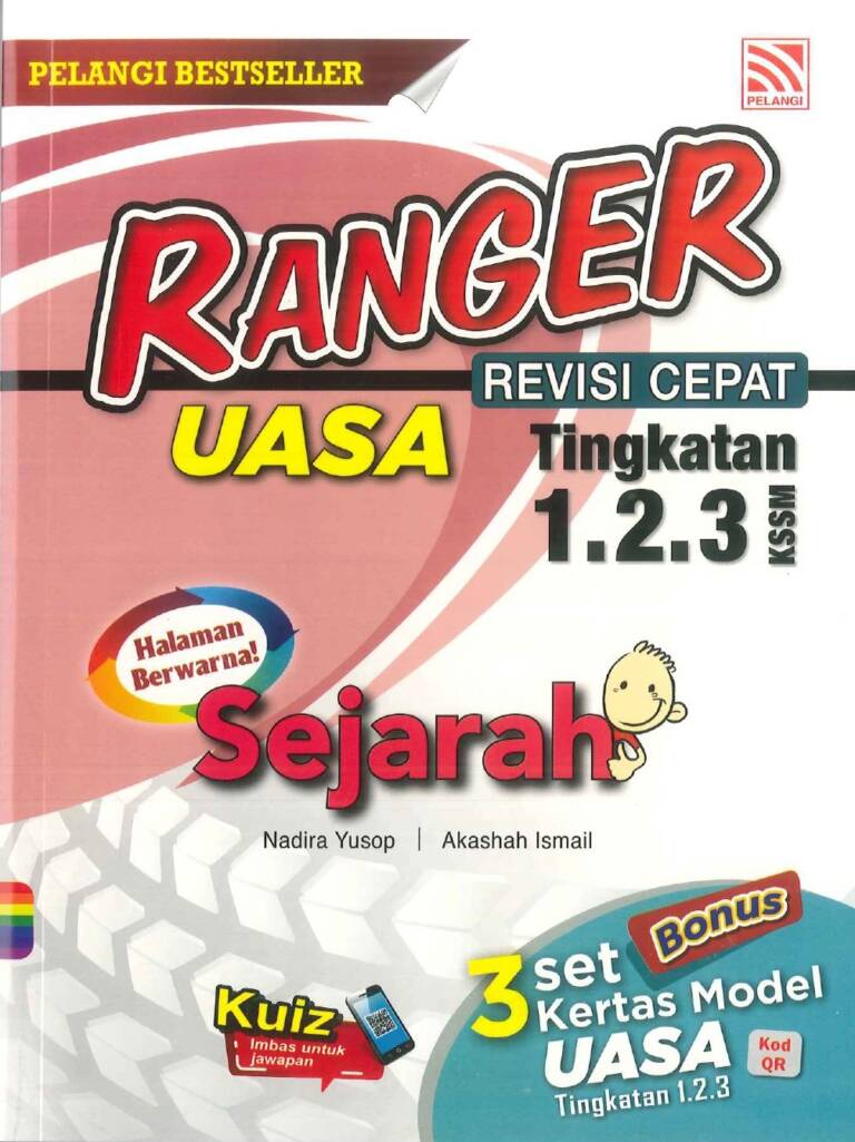 BUKU KERJA / LATIHAN RANGER UASA TINGKATAN 1-3 2024 SEJARAH - No.1 ...