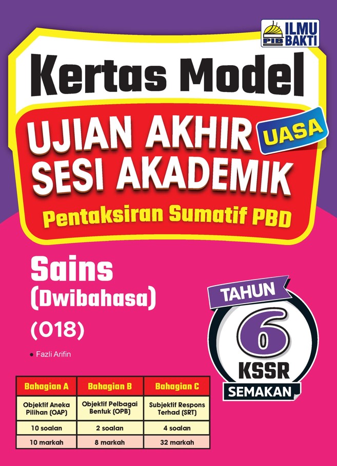 BUKU KERJA / LATIHAN 2024 KERTAS MODEL UASA SAINS TAHUN 6 - No.1 Online ...