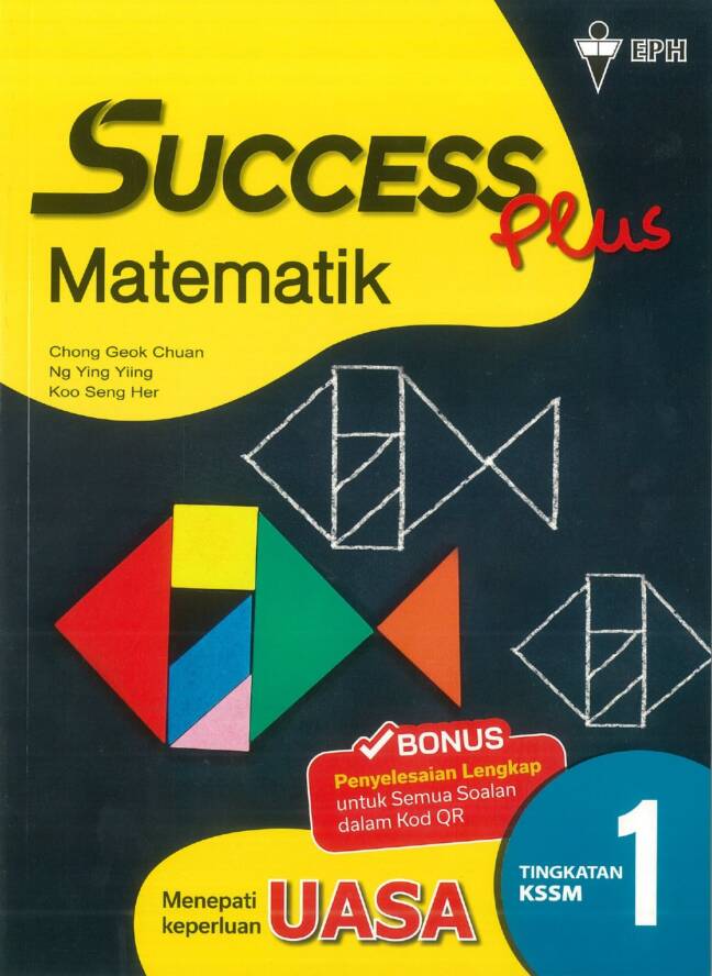 Buku Kerja Latihan 2023 Success Plus Matematik Tingkatan 1 No1 Online Bookstore And Revision 2920