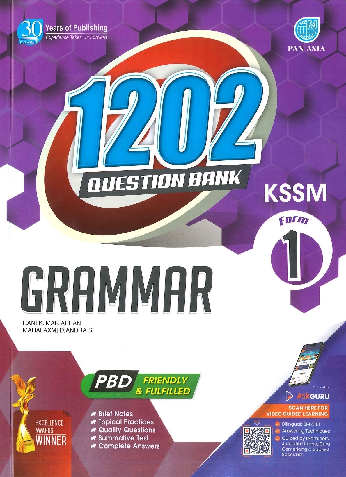 BUKU KERJA / LATIHAN 2023 1202 QUESTION BANK GRAMMAR FORM 1 - No.1 ...