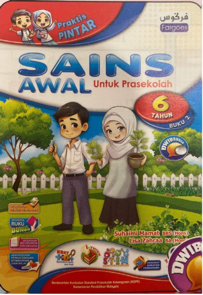 2024 BUKU KERJA / LATIHAN PRAKTIS PINTAR SAINS AWAL BUKU 1 6 TAHUN - No ...