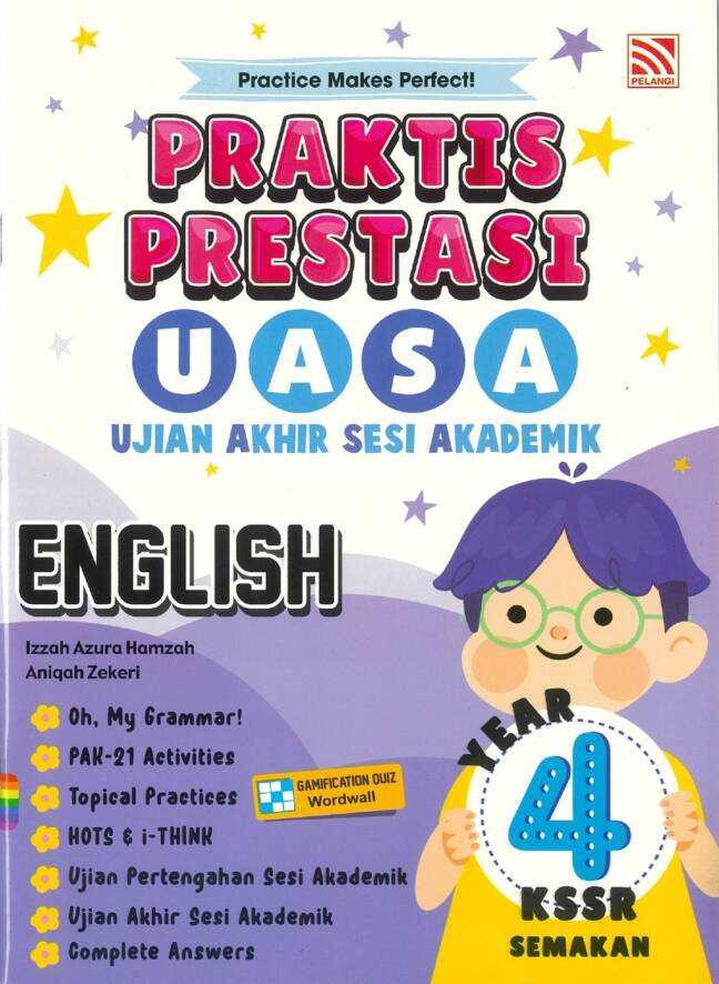 2024 BUKU KERJA / LATIHAN PRAKTIS PRESTASI UASA KSSR ENGLISH YEAR 4 ...