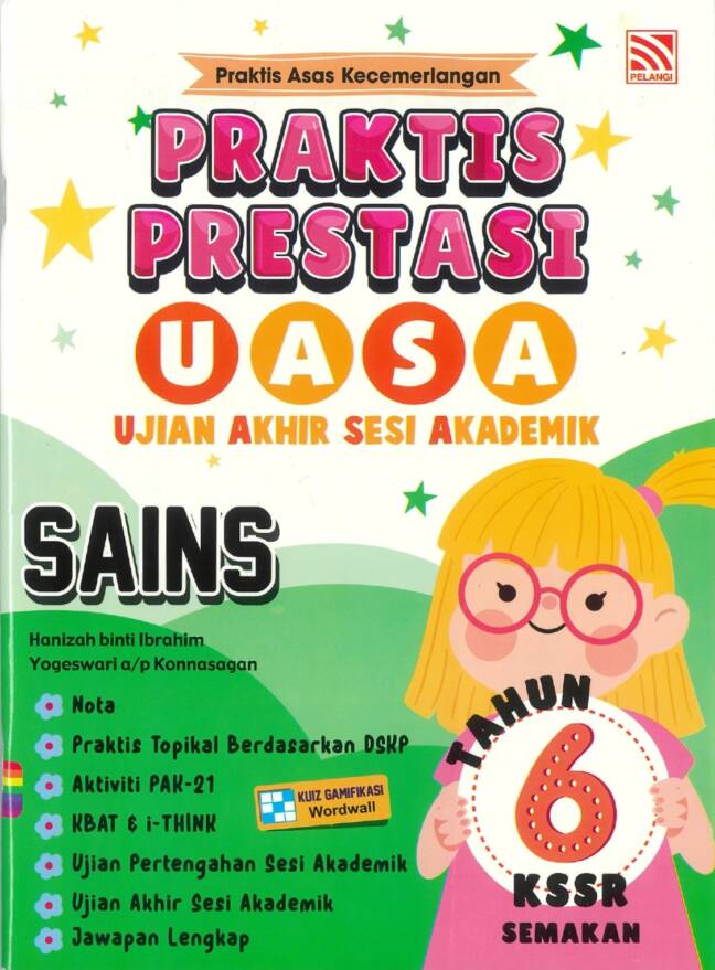 2024 BUKU KERJA / LATIHAN PRAKTIS PRESTASI UASA KSSR SAINS TAHUN 6 - No ...