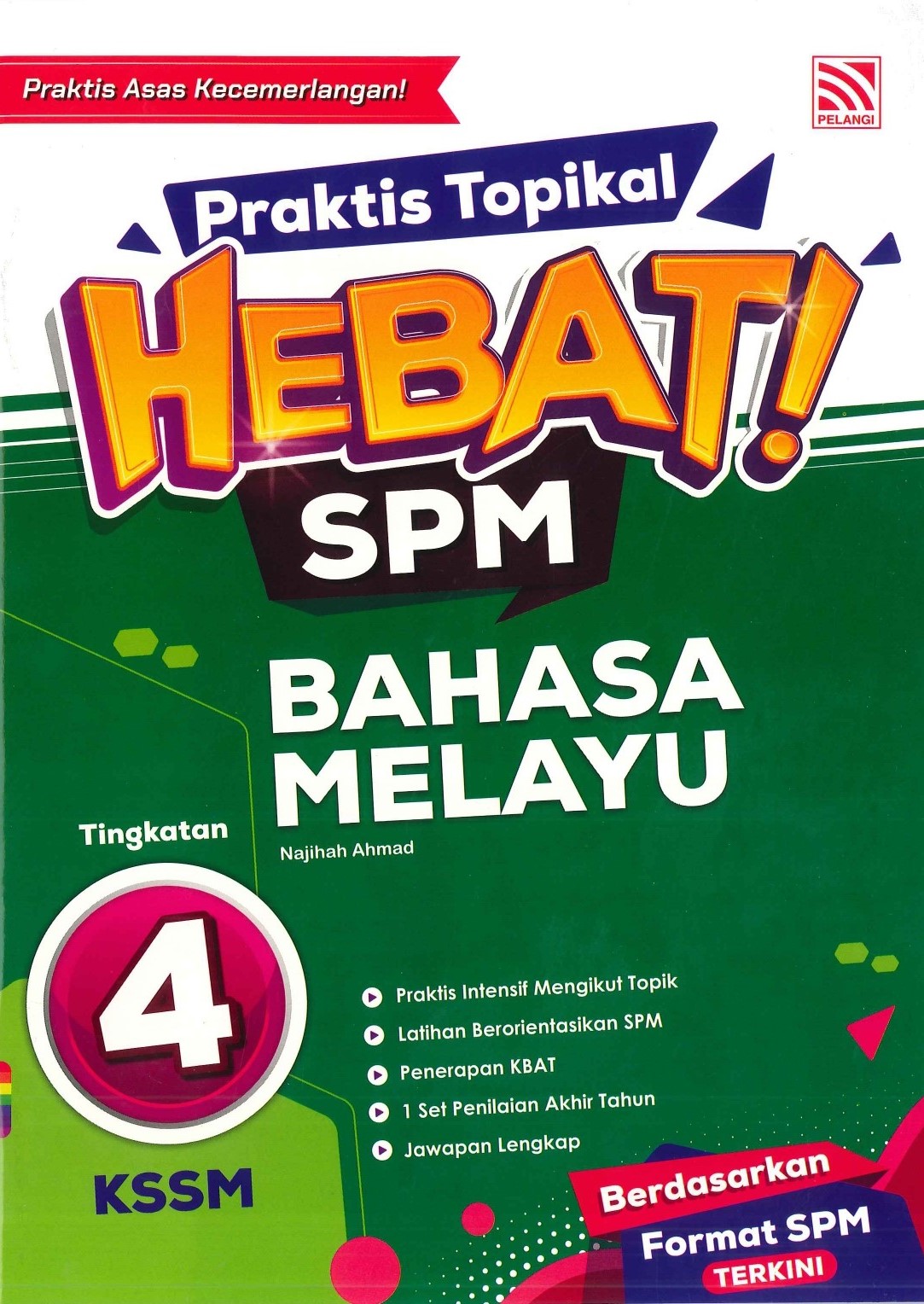 2024 BUKU KERJA / LATIHAN PRAKTIS TOPIKAL HEBAT KSSM BAHASA MELAYU ...