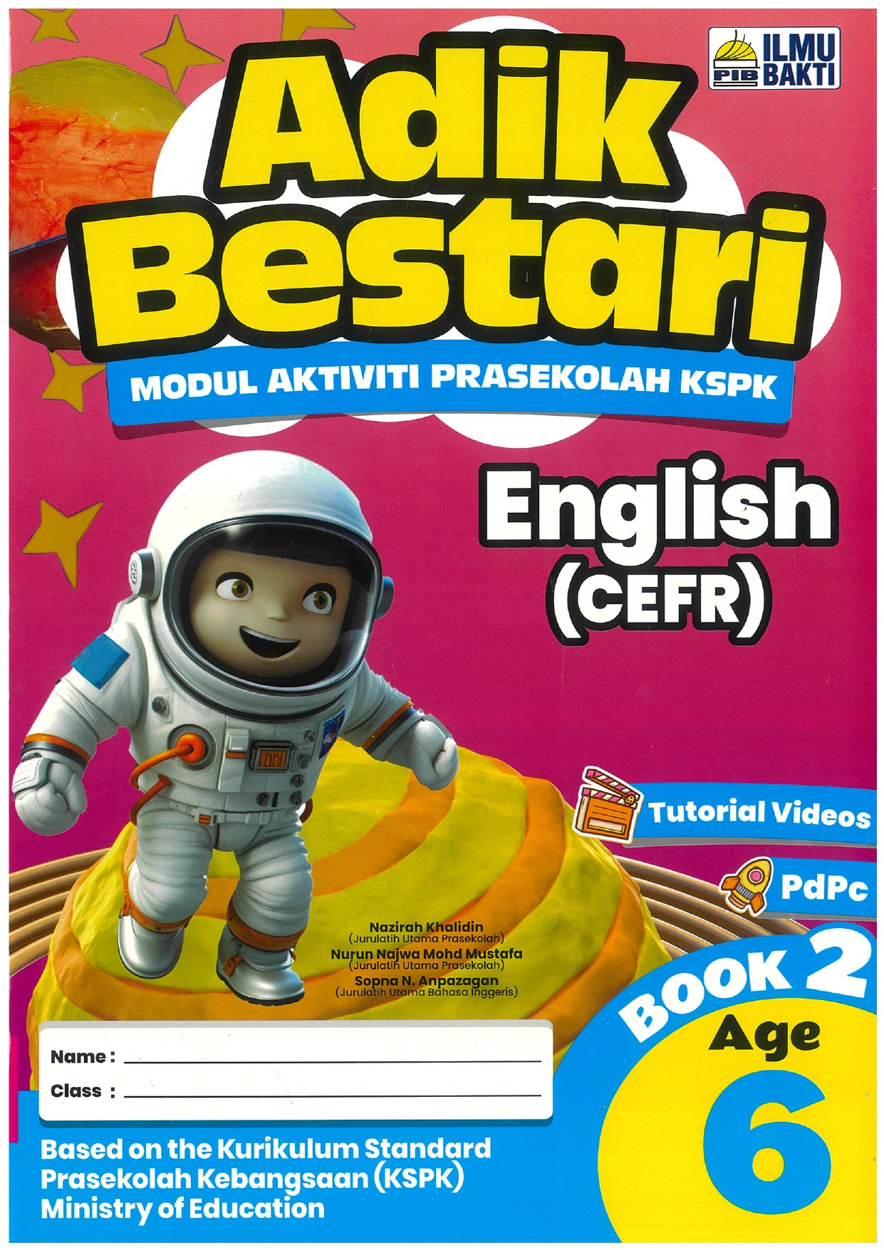 2024 BUKU KERJA / LATIHAN ADIK BESTARI ENGLISH CEFR AGES 6 BOOK 2 - No ...