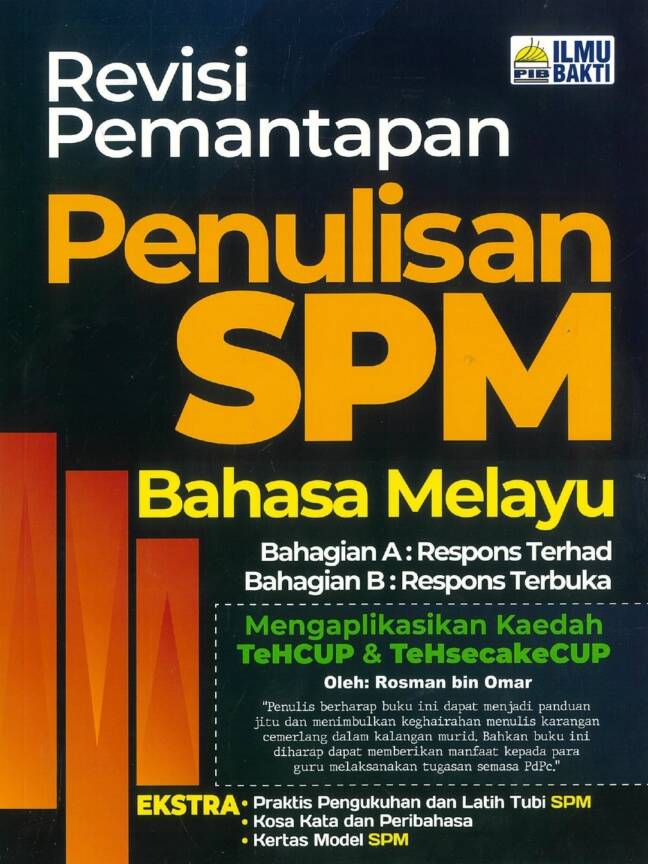 2024 BUKU KERJA / LATIHAN REVISI PEMANTAPAN PENULISAN SPM BM - No.1 ...