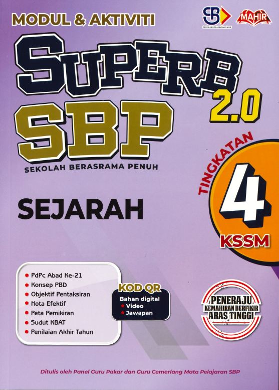 2024 SUPERB 2.0 SBP SEJARAH TG 4 - No.1 Online Bookstore & Revision ...