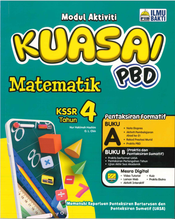 2024 KUASAI PBD MATEMATIK TAHUN 4 (BUKU A&B) - No.1 Online Bookstore ...