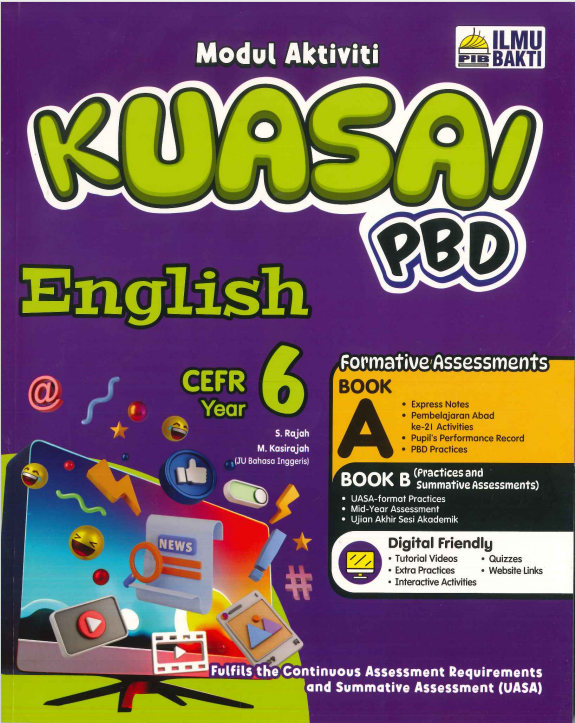 2024 KUASAI PBD ENGLISH CEFR YEAR 6 (BUKU A&B) - No.1 Online Bookstore ...