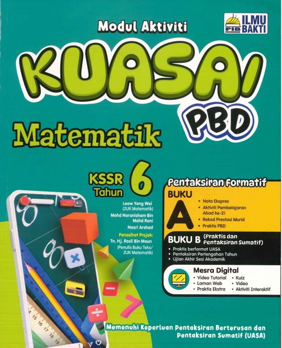 2024 KUASAI PBD MATEMATIK TAHUN 6 (BUKU A&B) - No.1 Online Bookstore ...