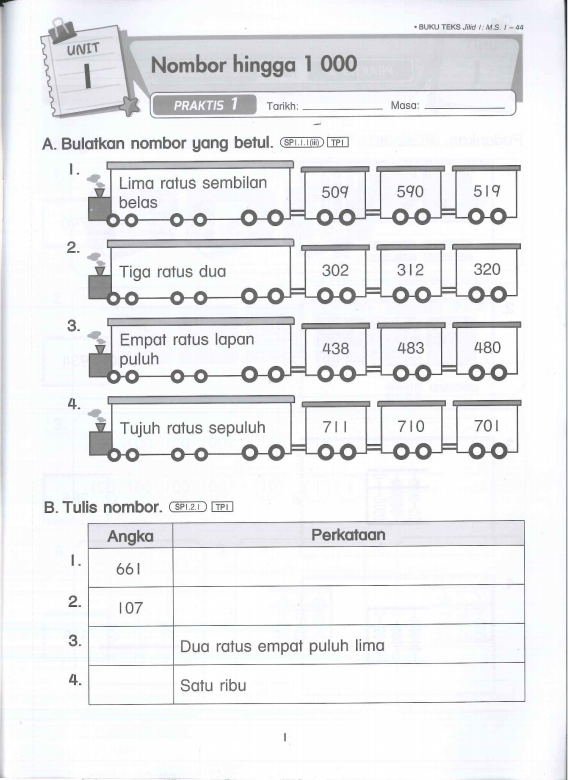 2024 LEMBARAN KERJA RUMAH PBD KSSR MATEMATIK TAHUN 2 - No.1 Online ...